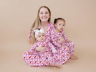 Bamboo Two Piece Set | Cherry Bow