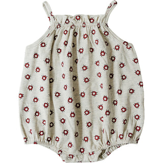 Floral Tank Bubble Romper