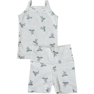 Bow Tank + Biker Short Set