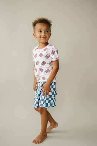 Cargo Shorts Set | Patriotic Vibes