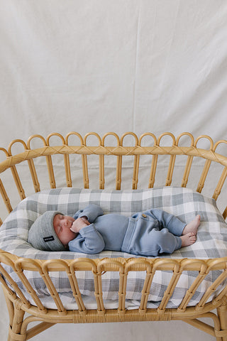 Light Grey Mebie Baby Beanie