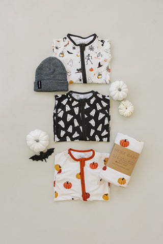 Halloween Bamboo Zipper