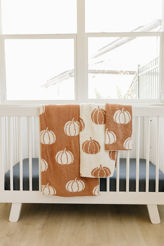 Pumpkin Plush Blanket