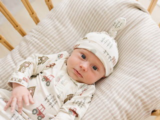 Farmhouse Bamboo Newborn Knot Hat