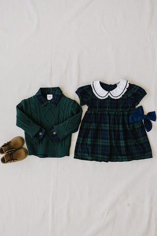 Alpine Plaid Dress