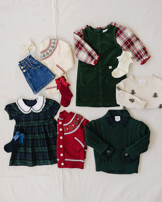 Forest Corduroy Dress