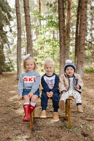 Navy Ski Beanie