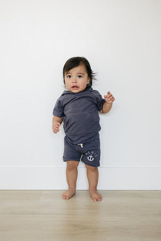 Slate Anchor Pocket Shorts