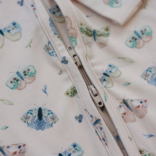 Luna Moths Bamboo Zippy Pajamas