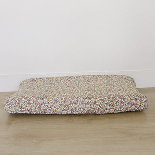 Sunny Petals Muslin Changing Pad Cover