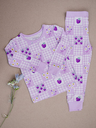 Bamboo Two Piece Set | Raspberry