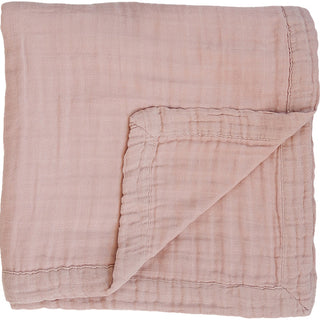 Dusty Rose Muslin Quilt