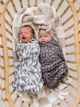 Forest Muslin Swaddle Blanket