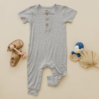Bamboo Henley Romper