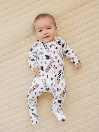 Bamboo Zip Romper | Sk8er