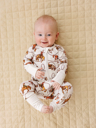 Bamboo Zip Romper | Rodeo Club