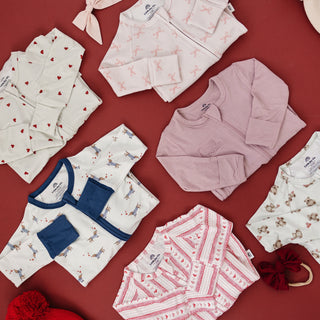 Valentines Teddy Bear 2pc Bamboo Pajamas