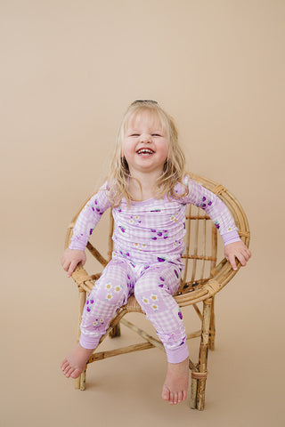 Bamboo Two Piece Set | Raspberry