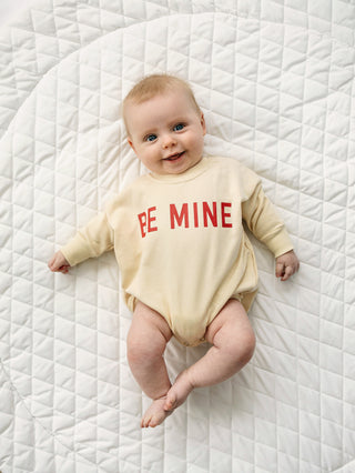 Be Mine Sweatshirt Romper - more colors