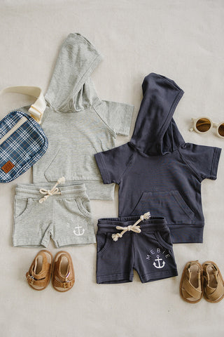 Slate Anchor Pocket Shorts