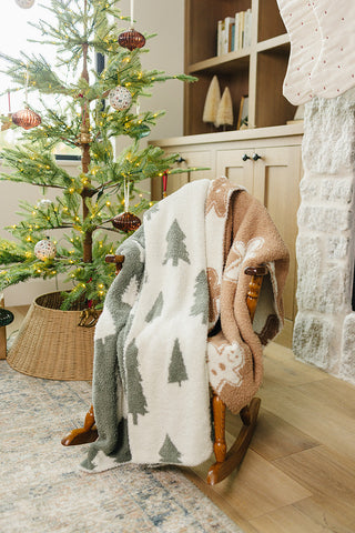 Pines Plush Blanket