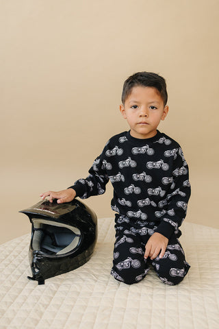 Jogger Set | Born to Ride Black