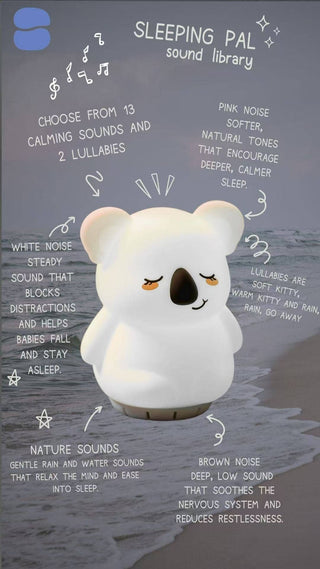 Night Light with White Noise Machine - Toys for baby and kid
