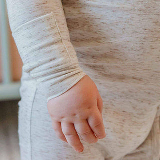 Zip-Up Footie Pajama - Oat