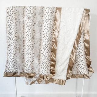 Adult Luxe | Snowcat Champagne Blanket