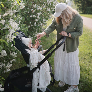 Organic Cotton Muslin Swaddle Blanket