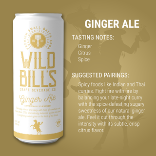 Ginger Ale - Premium Cane Sugar Soda can