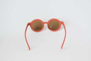 Toddler & Kid Retro Sunglasses - Coral Orange