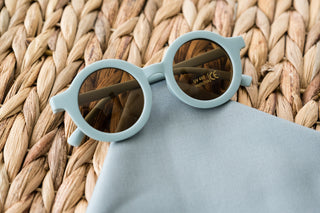 Toddler & Kid Retro Sunglasses - Duck Egg Blue