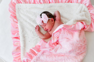 Girly Girl | Luxe Cuddle Baby Blanket
