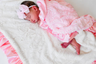 Girly Girl | Luxe Cuddle Baby Blanket