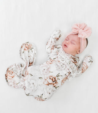 Floral Dreams | Bamboo Ruffle Knot Gown