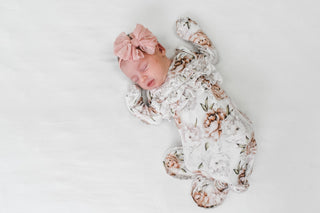 Floral Dreams | Bamboo Ruffle Knot Gown