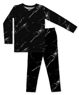 Black Marble Two-Piece Set