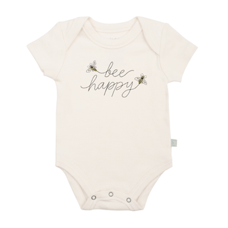 graphic bodysuit | bee happy