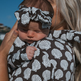 Bamboo Head Wrap | Seashells