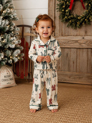 Lounge Set, Country Christmas Bows