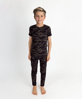 Dark Camo Two-Piece Set