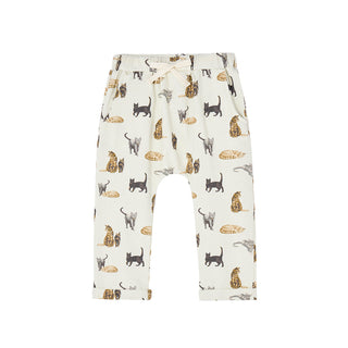 Cat Cotton Stretch Jogger Pants
