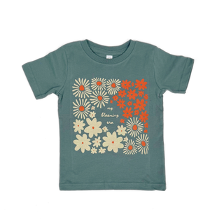 My Blooming Era Toddler Tee - Basil