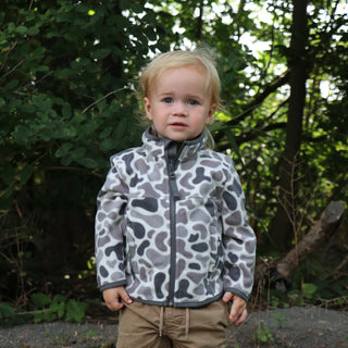 Camo Microfleece Full Zip Jacket