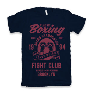 Classic Boxing Men's Bamboo Viscose/Organic Cotton Short Sleeve Graphic T-Shirt