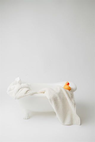 Classic Ivory | Luxe Hooded Baby Bath Towel