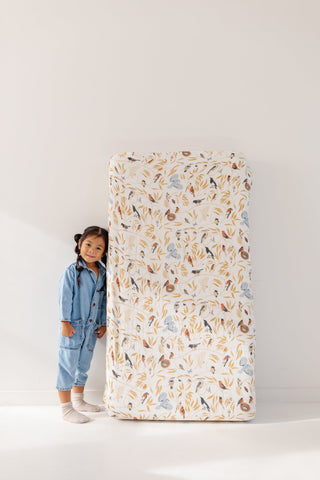 For the Birds Crib Sheet