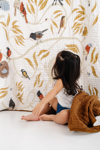 For the Birds Throw Blanket