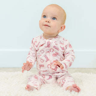 Pink Western Boots Convertible Romper
